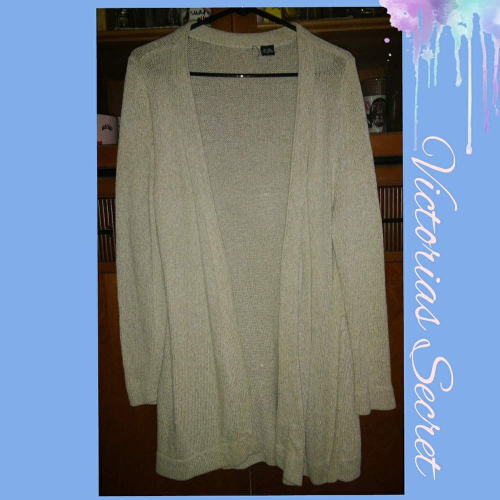 Victorias Secret Beige Cardigan